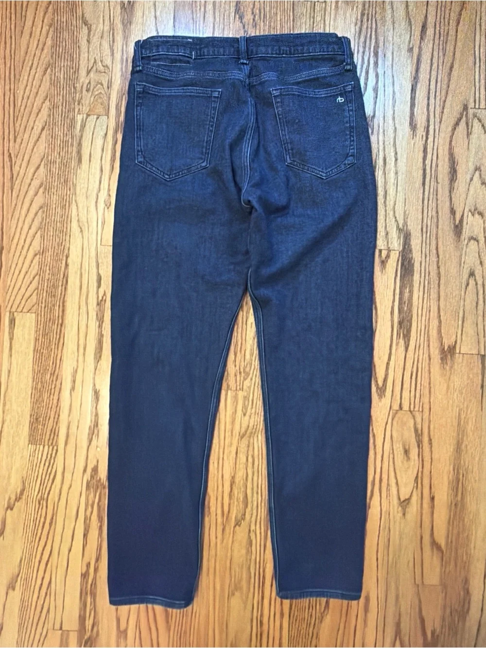 Rag & Bone New York Mens Fit 2 Slim Fit Jeans 33 x 32 Dark Rinse Wash 5 Pocket